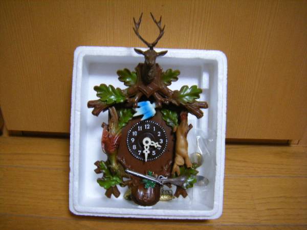 ★西ドイツ製・ミニチュア装飾時計★検/鳩時計★