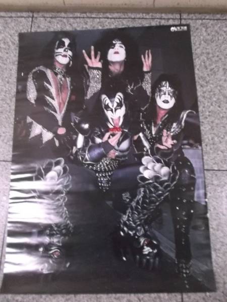 キッス１９７０年代ポスター　ＫＩＳＳ