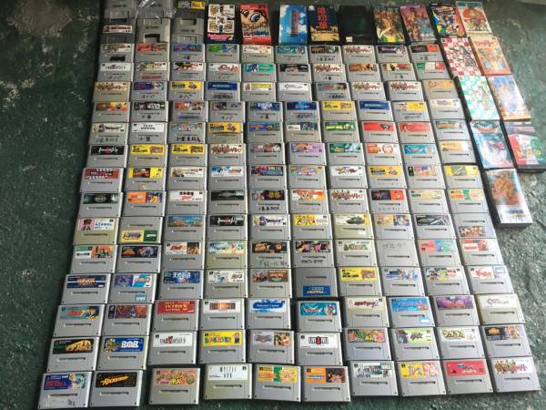スーパーファミコン用ソフト 162本 スーパーファミコンソフト162本