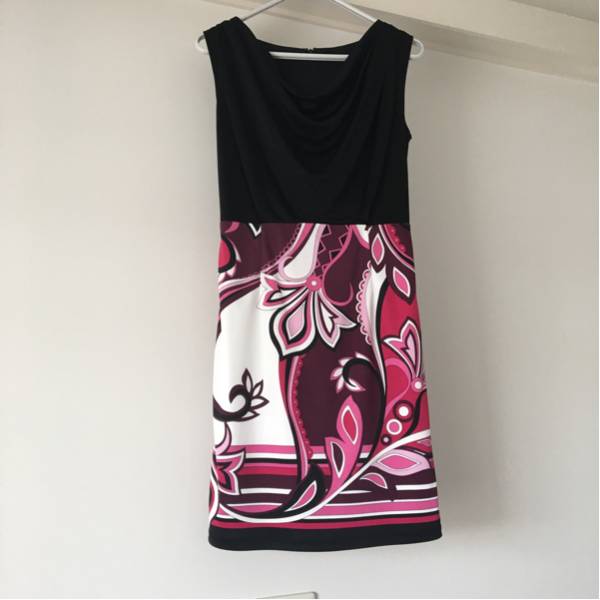 美品★ピンキー&ダイアン 切り替えワンピース 38