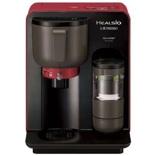 新品　SHARP HEALSIO お茶PRESSO レッド 即購入可 ○限定1台 シャープ HEALSIO お茶PRESSO TE-GS10A-R レッド⑭ 家電、AV