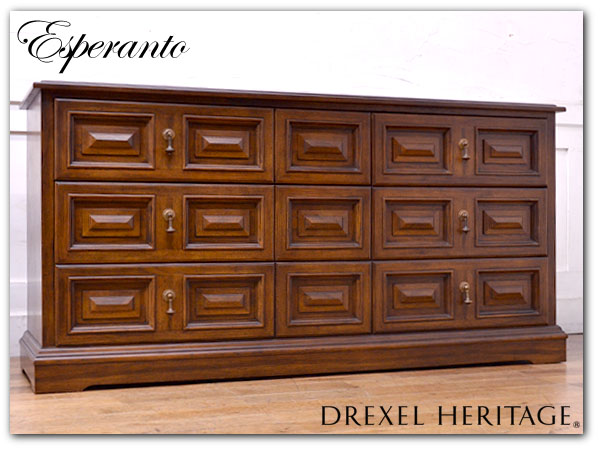 アメリカ家具 DREXELドレクセル　サイドボードチェスト IZ19482Y□DREXEL HERITAGEドレクセルサイドボード□チェスト