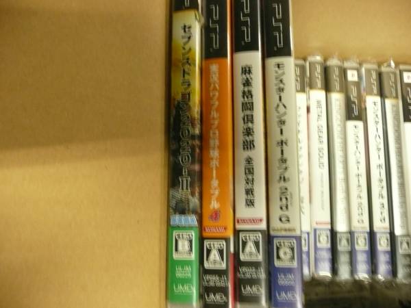 B401★PSPソフト ダブり有 約40枚セット◎ジャンク★A