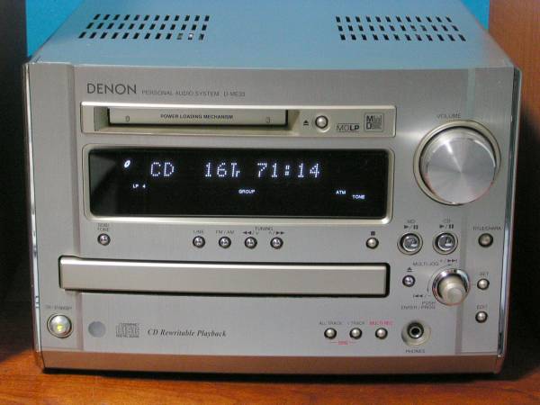即決DENONデノン高級CD/MDコンポD-ME33完動品!! DENON 2026年最新Yahoo