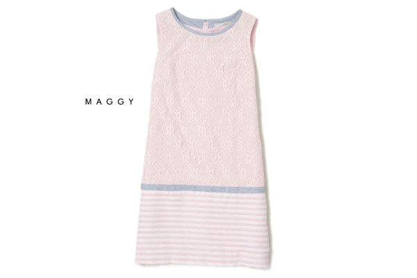 美品★銀座マギー・マギージャンヌ★可愛い！ワンピースR328