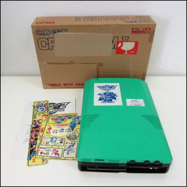 t10★CAPCOM/カプコン CPシステムⅡ ロックマン2 基板★ジャンク