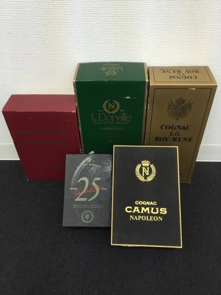 古酒 ナポレオン他 5本セット まとめ売り 古酒5本セット！！ナポレオンブック含む 人気のブランデー多数 【公式