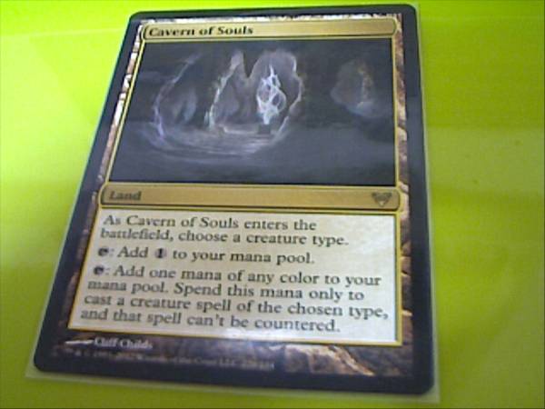 魂の洞窟/Cavern of Souls 英1枚 ゲーム Magic: The Gathering 【公式
