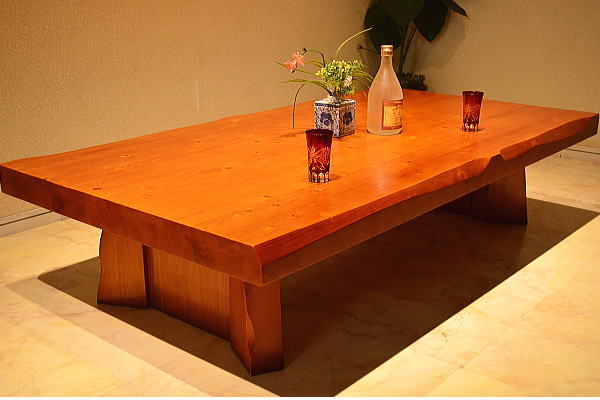 NZ2F10*うづくり天然木150座卓テーブル和1円アウトレット新品