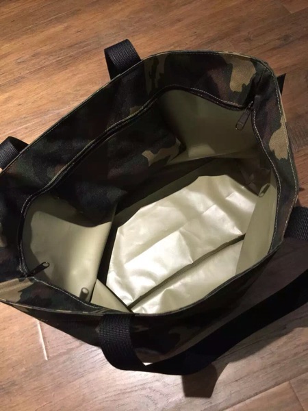 新品★Herve Chapelier エルべシャプリエ 迷彩柄 トートバッグ