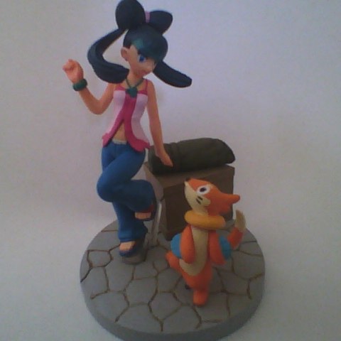 ポケモンリアルフィギュア コレクション ヒロミとブイゼル 中古