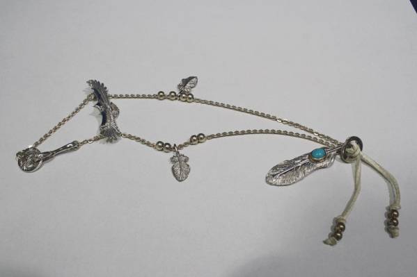SAAD イーグル フェザー インディアン アクセサリー ネックレス