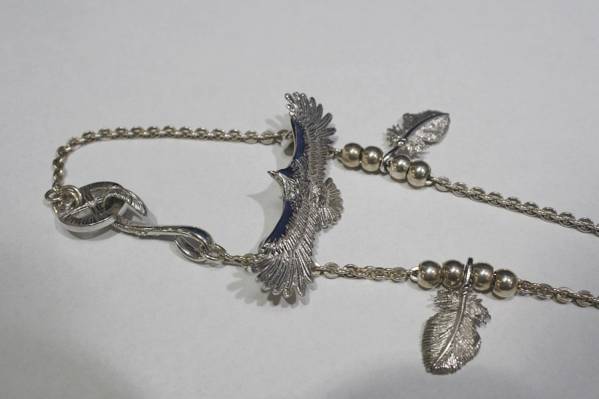 SAAD イーグル フェザー インディアン アクセサリー ネックレス