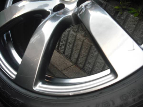R35 GT-R RAYS製 純正 前期 プレミアムED 9.5J＋45 10.5J＋25 タイヤ