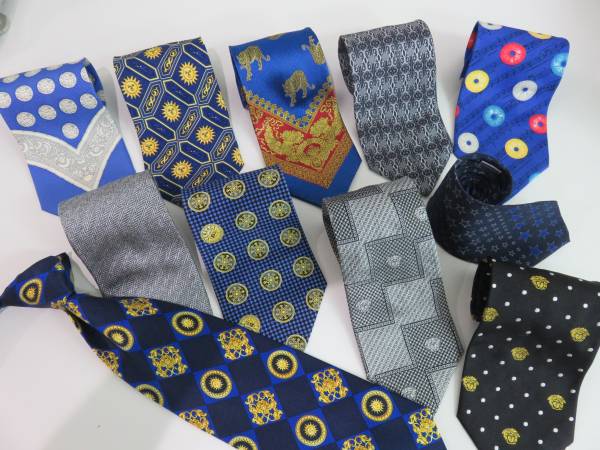 ブランド イタリア製 ネクタイ VERSACE 11本セット⑭ ヴェルサーチ