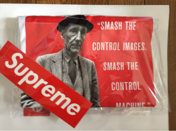 新品！2016SS Supreme Burroughs Tee 白 S 登坂 Tシャツ