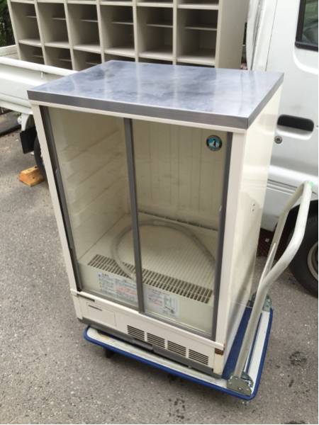 中古品 ホシザキ 小型 空冷ショーケース 冷蔵 SSB-63AT JT