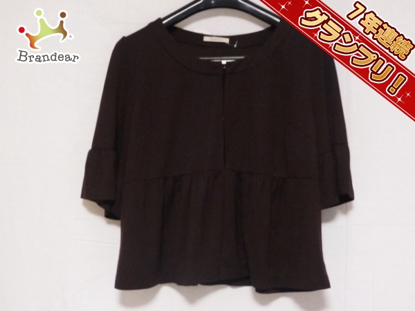 ローズティアラ カーディガン 46 レディース 美品 Rose Tiara