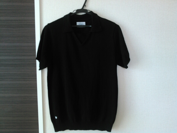 wtaps ニットポロ　carib　サイズs 黒