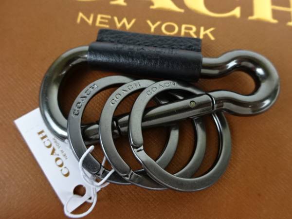 1円～！^o^● COACH代理店商品●カラビナ キーリング♪ ■新品■