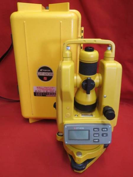 ジャンク　ＴＯＰＣＯＮデジタルセオドライト　ＤＴ-20Ｓ測量機