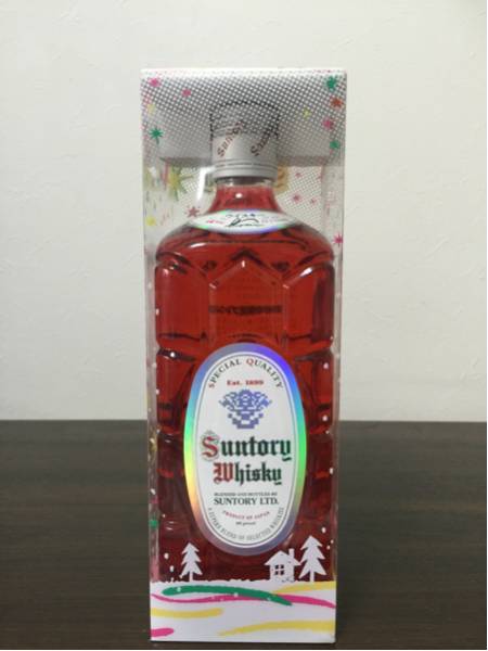 激レア 限定ブレンド サントリー ウイスキー 角瓶 レッドボトル