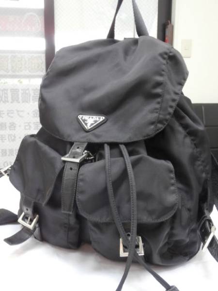 PRADA プラダ VELA ナイロン リュック B2811 カード有 ブラック PRADA プラダ VELA ナイロン リュック B2811 カード有 ブラック