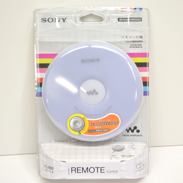 ソニー SONY CDウォークマン D-EJ002 使用頻度微少品 14年製