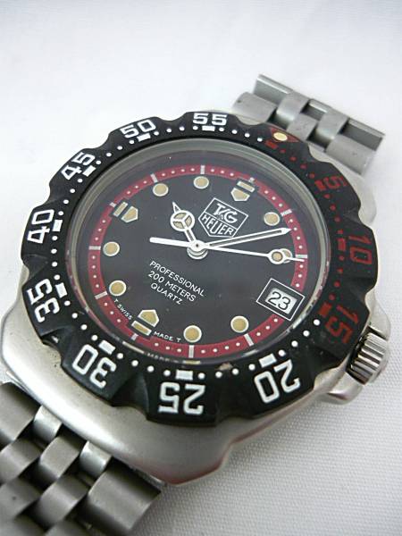 TAG 【電池交換済☆1円～】 タグ ホイヤー WA1214 クォーツ Y-0529TAG