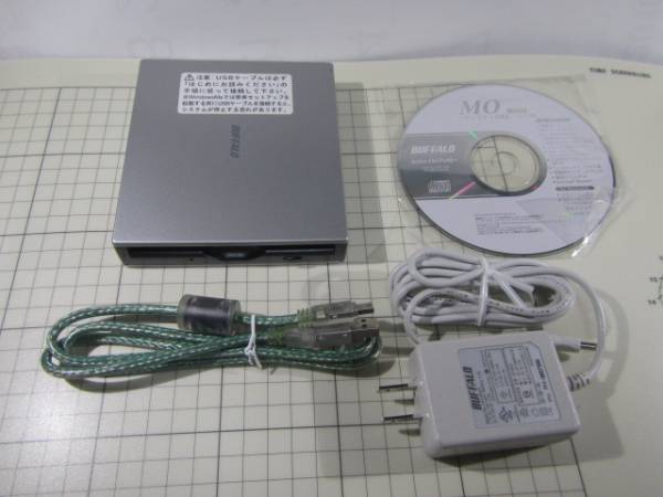 ☆バッファロー MOドライブ MO-P1300U2 （1.3GB）管理：079☆ BUFFALO