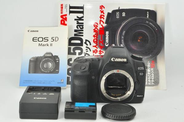 キヤノン Canon EOS 5D MarkⅡ 2 ボディ 完動品 #424
