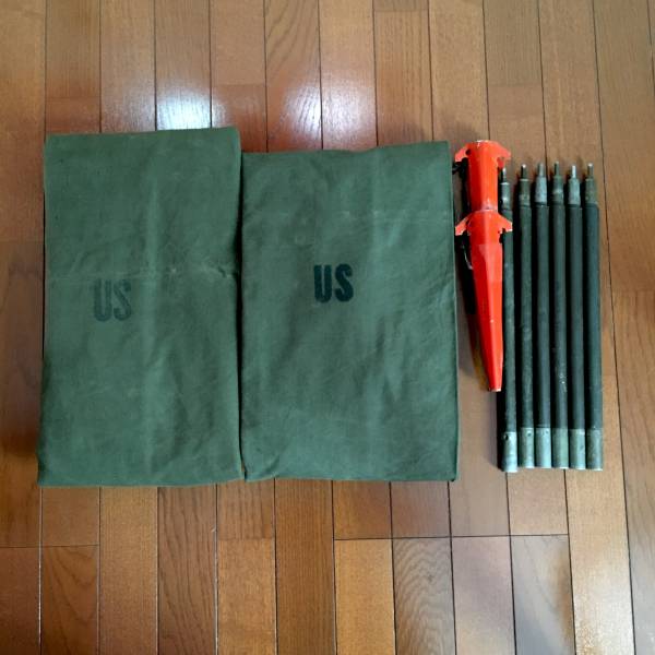 US ARMY パップテント シェルターハーフ 70s 80s ノルディスク デッド
