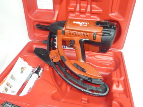 HILTI ガス式鋲打機 ヒルティ GX100 ガスネイラ 中古 ガス式 GX100-E 