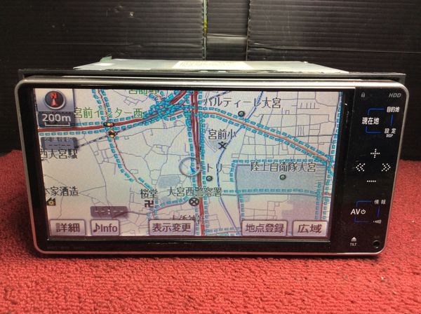 TOYOTA NHDT-W59 HDDナビ 2009年度地図○現状品