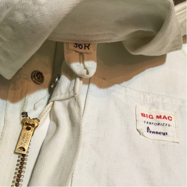 60's BIG MAC ビッグマック 生成り HBT つなぎ オールインワン 【公式