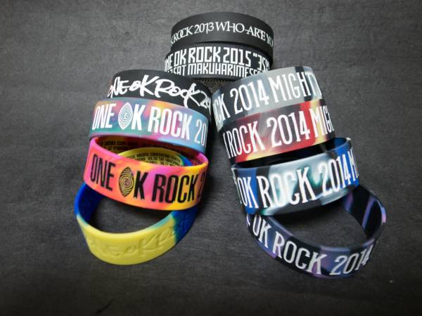 ONE OK ROCK ワンオク ラバーバンドセット 10個 ラババン 記念品