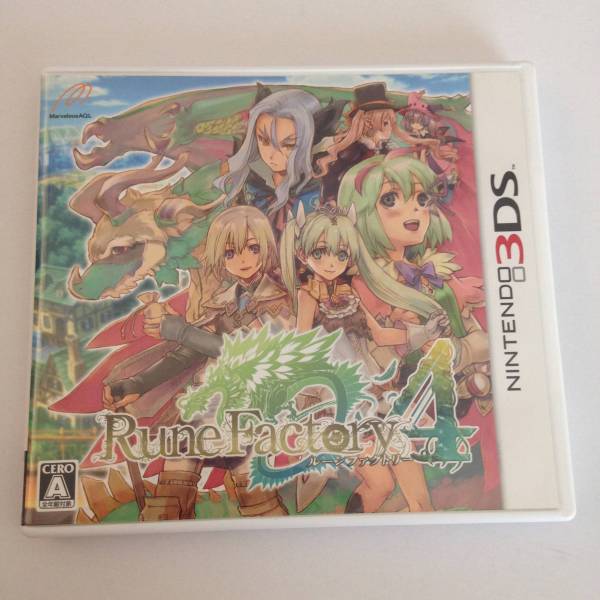 【美品】ニンテンドー3DS ◆ ルーンファクトリー４ マーベラス