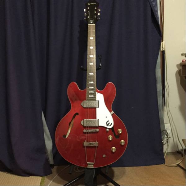 epiphone/casino ch/エピフォン/カジノ/チェリーレッド
