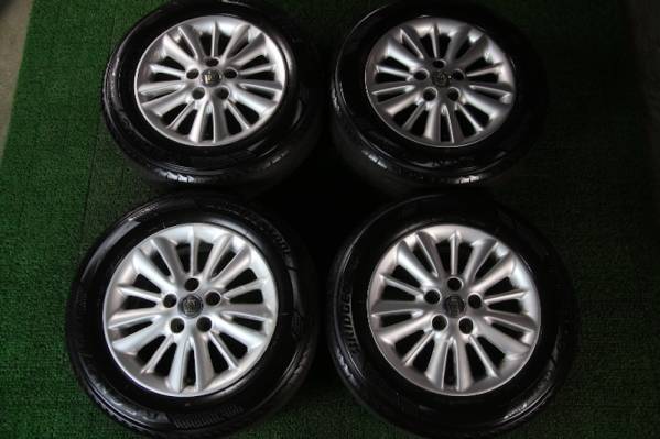 2014年製 BS REGNO GR-XI 215/60R16 ゼロクラウン純正アルミ