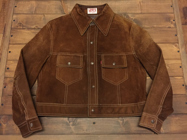 60S LEVIS BIGE スウェード 2nd オリジナル ビンテージ50S 501XX こは