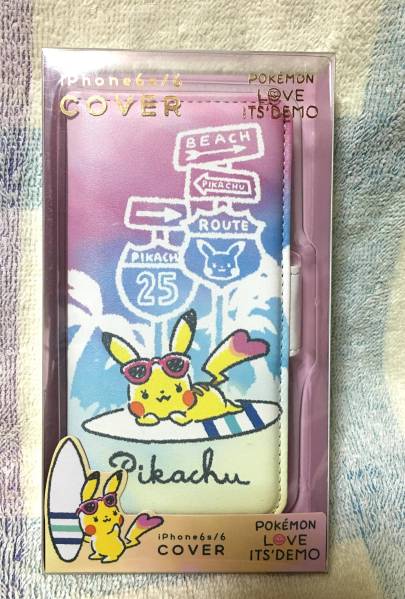 ポケモン　イッツデモ　iPhone6/6S　ケース ピカチュウ