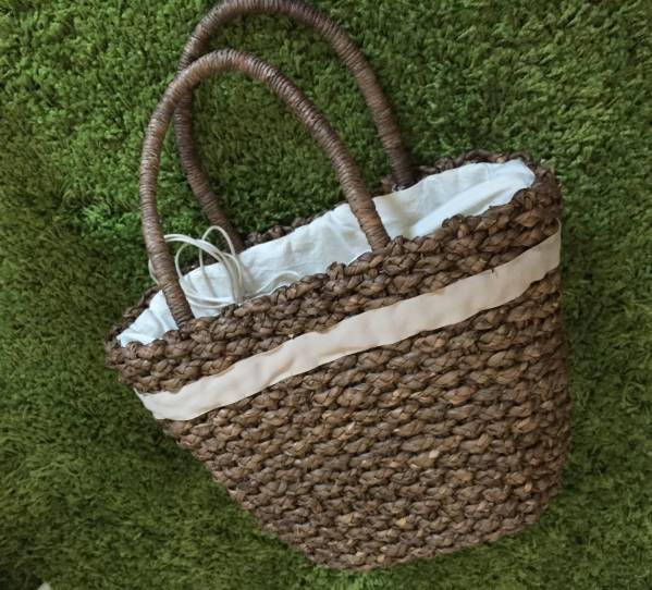 SM2 レース付き カゴバッグ♪ カゴバック♡ショルダー kazumi