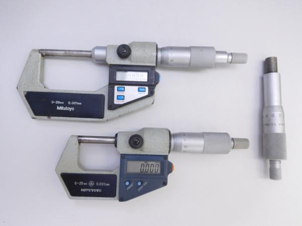 ミツトヨ Mitsutoyo マイクロメーター 2個セット 10埼75
