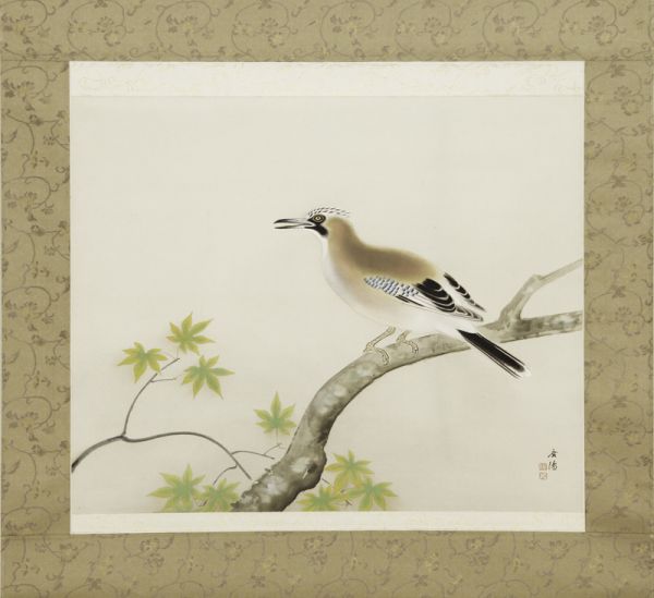 共箱 大村 掛け軸 掛軸鶏頭 広陽 作｜掛軸販売・通販・買取の高美堂（こう