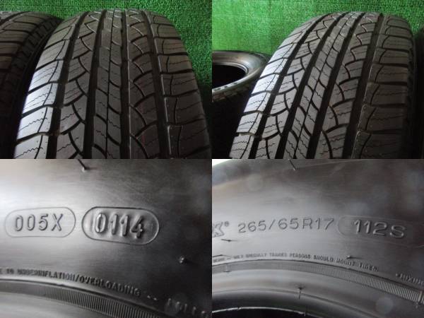 新車外し♪MICHELIN 265/65R17 ランクルプラドサーフパジェロ 他