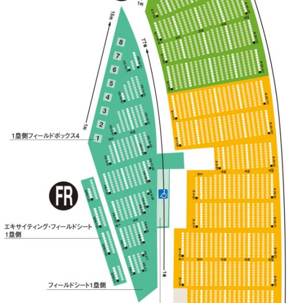 楽天vs埼玉西部ライオンズ エキサイティングシート2枚 9月6日_2