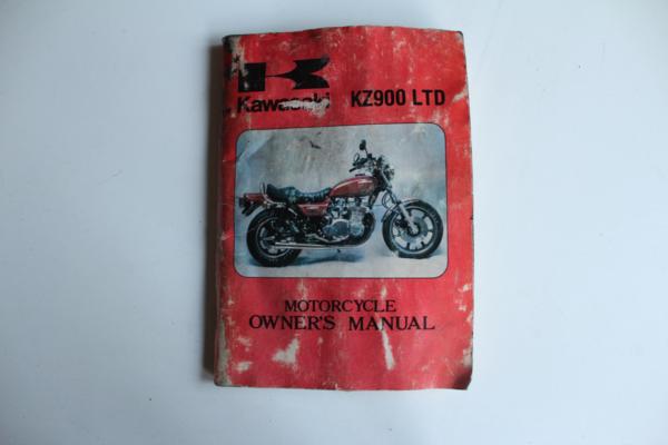 kz900 オーナーズマニュアル たのし