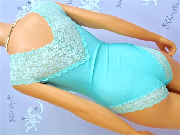 AN1-901◎ランクA*ルシアン♪爽やかカラー☆優美レースインナーM