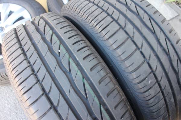 新車外しVWザビートル純正１６インチアルミタイヤ４本セット