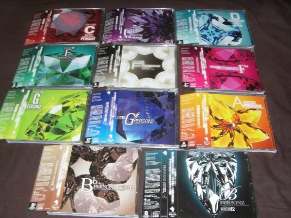 PERSONZ CD 3枚セット PERSONZ「CDS 11枚 セット」 PERSONZ12ケ月毎月「シングル曲＋マニア
